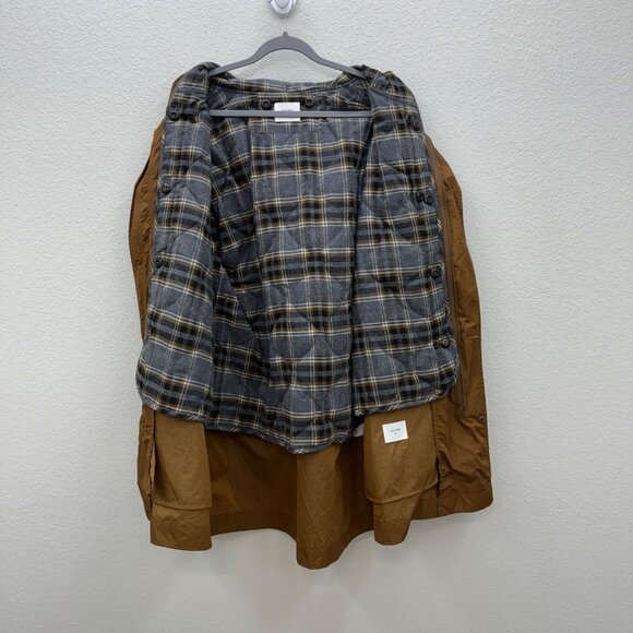 Billy Reid Water Resistant Three Way Hooded Down Parka Coat Jacket Mens XL NEW - Picture 3 of 9